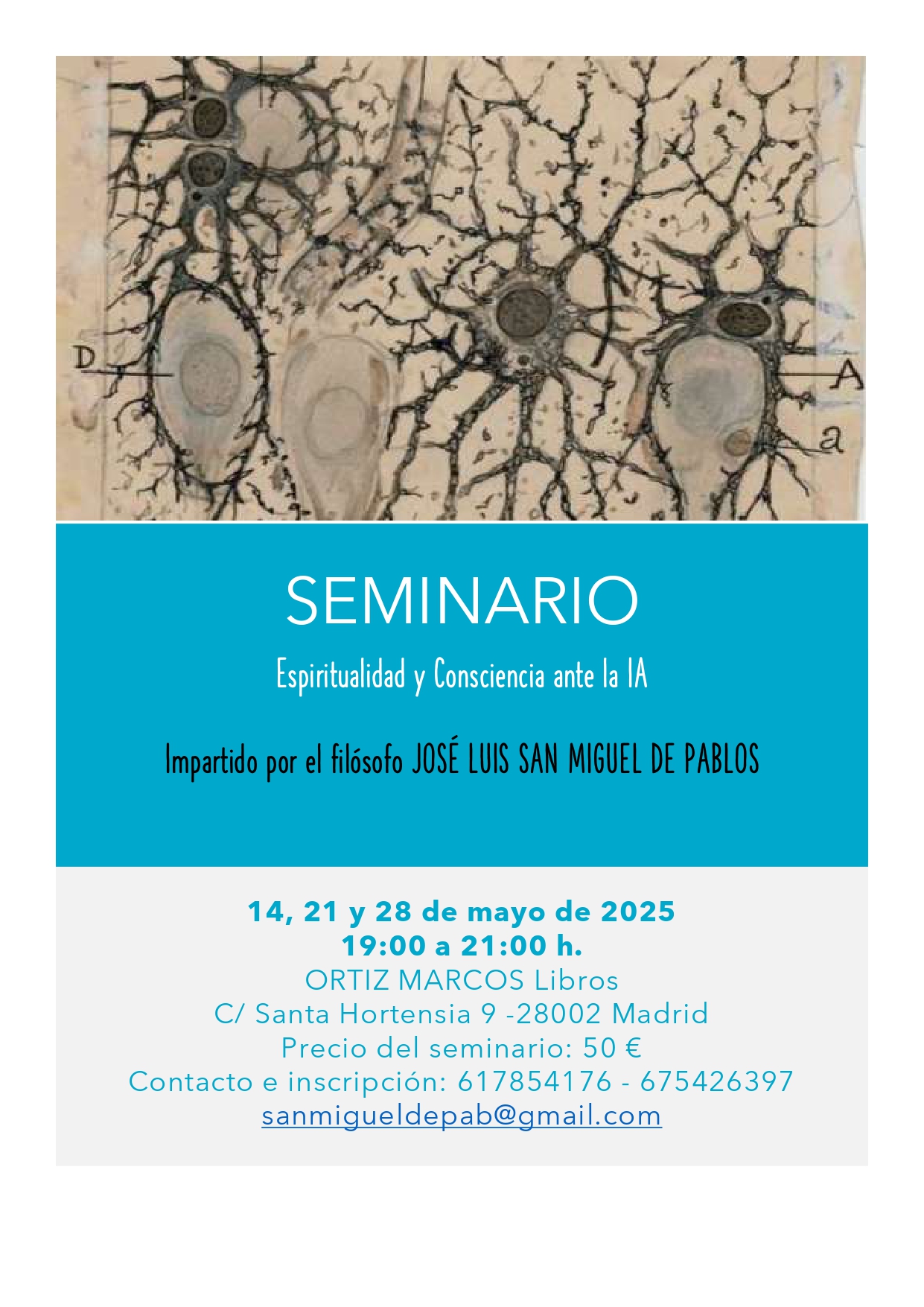 SEMINARIO: Espiritualidad y Consciencia ante la IA